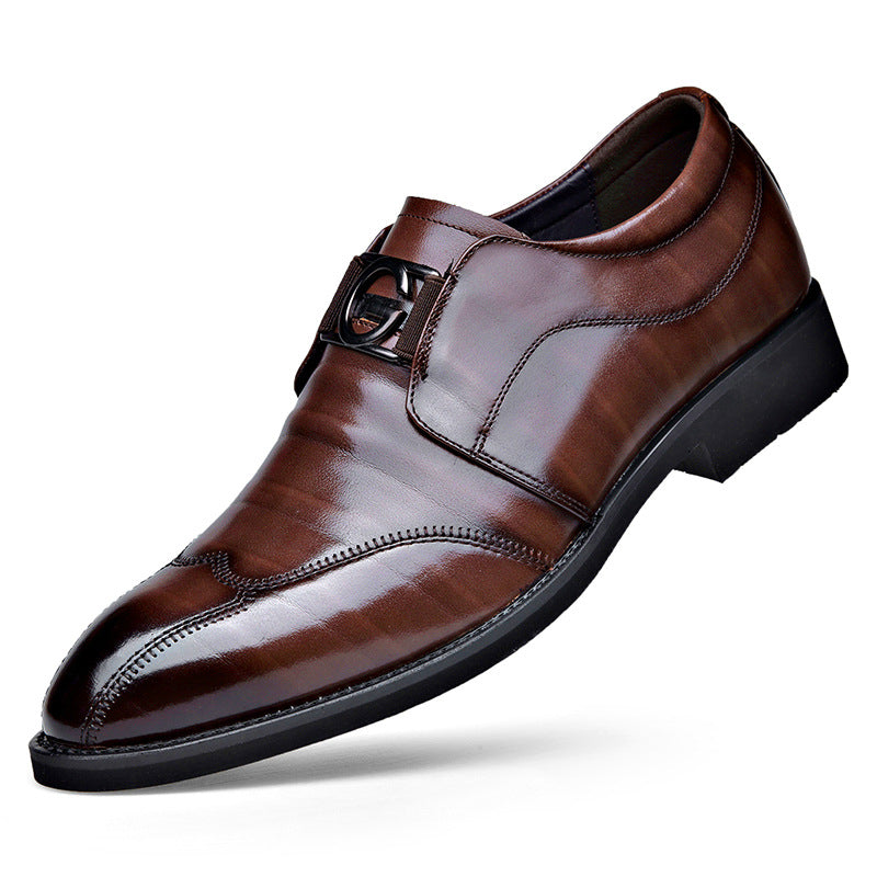 WildKing Herren Slip-On Brogues 3202 – Klassische Eleganz