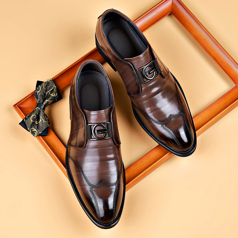 WildKing Herren Slip-On Brogues 3202 – Klassische Eleganz