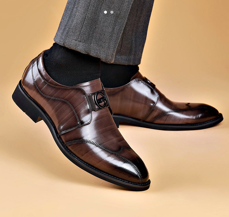 WildKing Herren Slip-On Brogues 3202 – Klassische Eleganz