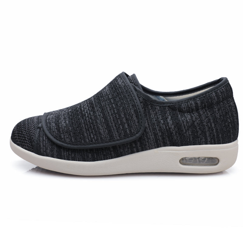 Wildking Herren D019 Verstellbare Komfortschuhe mit Luftpolster – Bequeme Alltagsschuhe für Herren