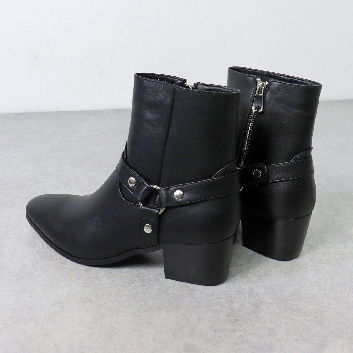 Wildking Herren Fashion Boots mit Absatz und Kette B7005