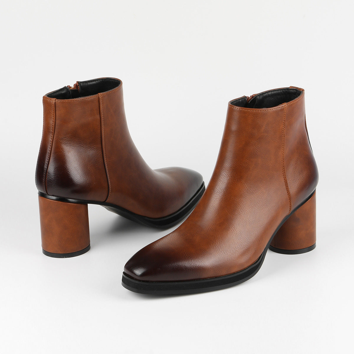 Wildking Herren Fashion Chelsea Boots mit Absatz – Modell B7010