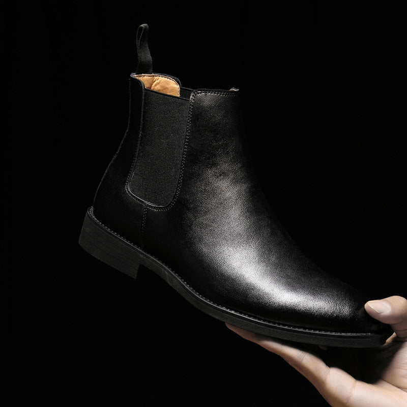 WildKing Herren Chelsea Boots aus Echtem Leder – Herbst & Winter Q4538