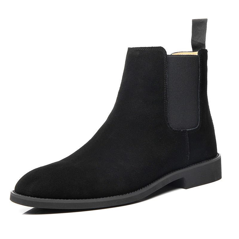WildKing Herren Chelsea Boots aus Echtem Leder – Herbst & Winter Q4538