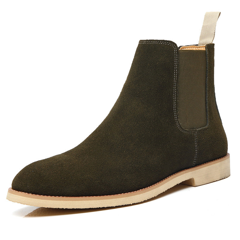 WildKing Herren Chelsea Boots aus Echtem Leder – Herbst & Winter Q4538
