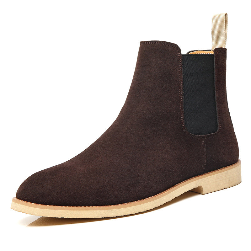 WildKing Herren Chelsea Boots aus Echtem Leder – Herbst & Winter Q4538