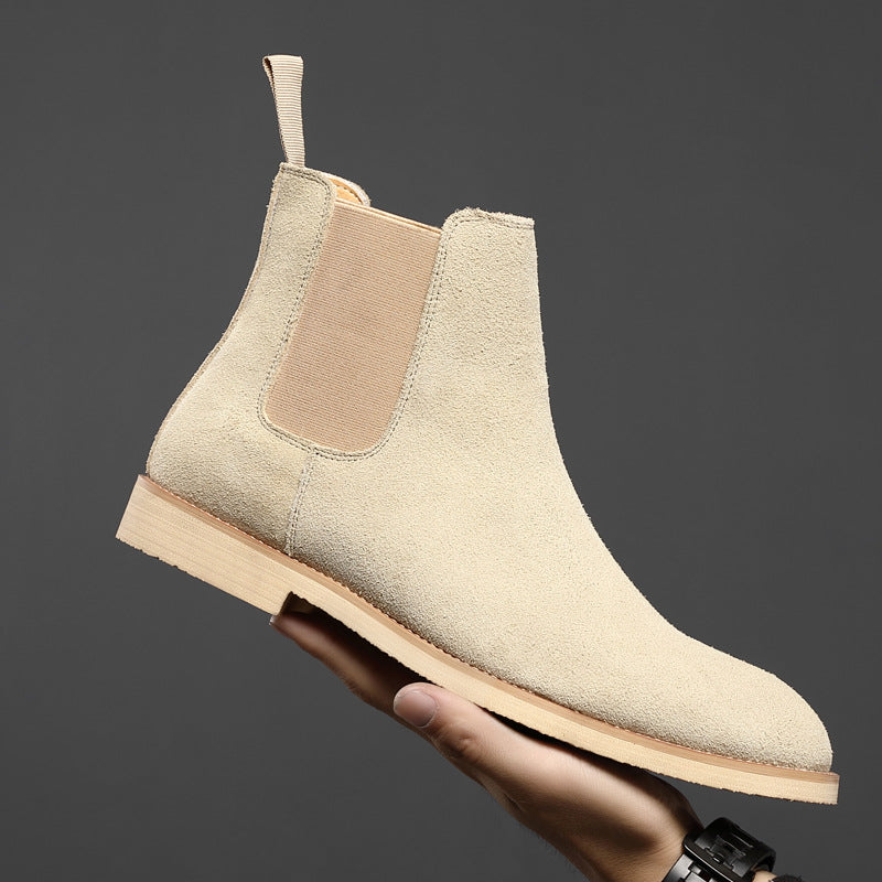 WildKing Herren Chelsea Boots aus Echtem Leder – Herbst & Winter Q4538