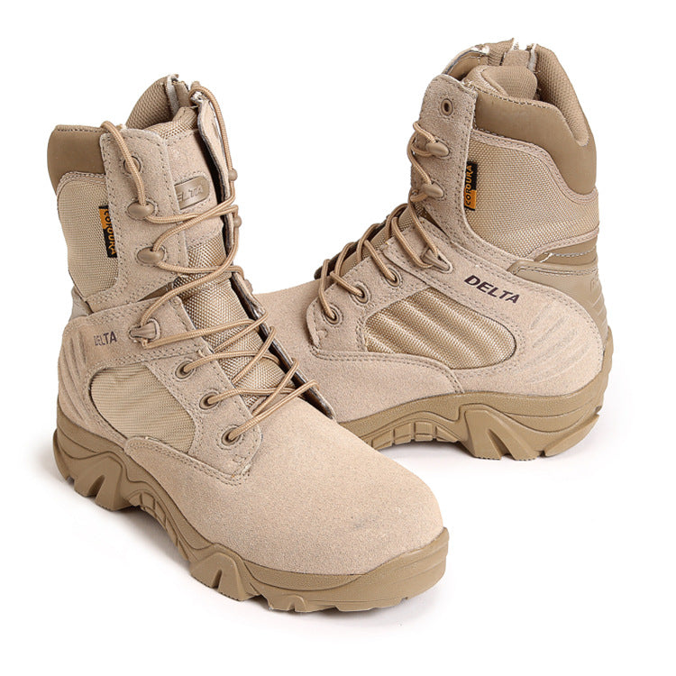 WildKing Herren High-Top Outdoor Kampfstiefel – Wasserdicht & Rutschfest B4768