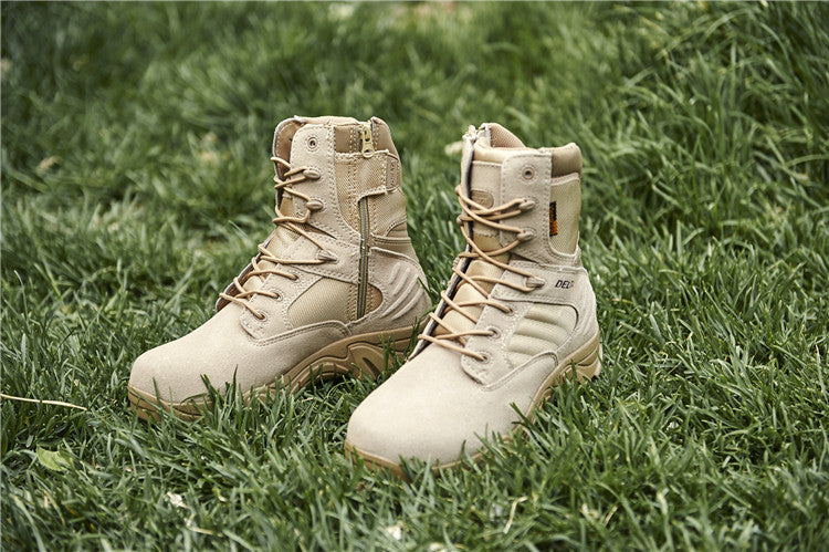 WildKing Herren High-Top Outdoor Kampfstiefel – Wasserdicht & Rutschfest B4768