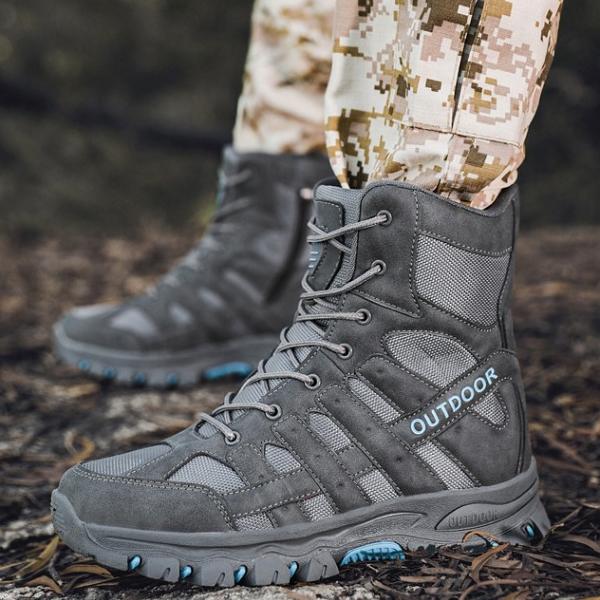 Wildking Herren High-Top Offroad-Combat-Boots A05