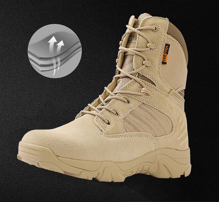 Wildking Herren High-Top Atmungsaktive Hiking Combat Boots – B1206