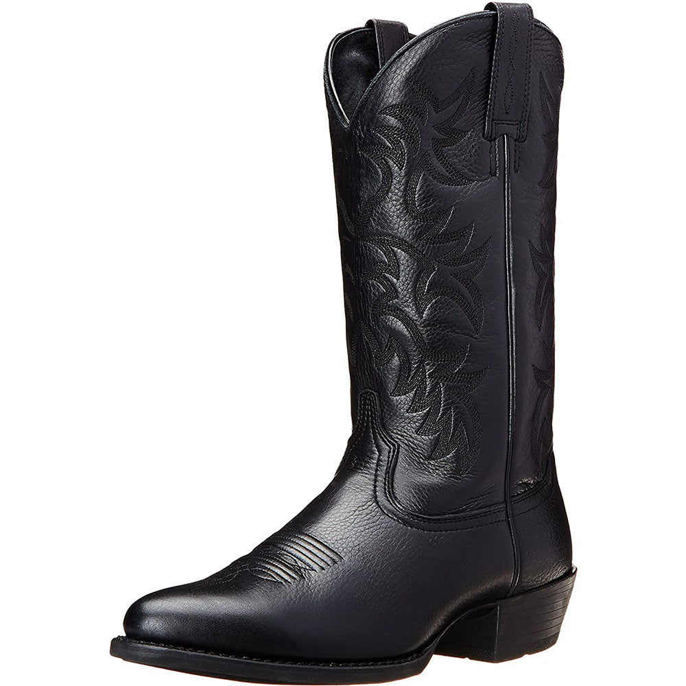 Wildking Herren High-Top Cowboy Boots 6080 – Modern & Traditionell mit Absatz
