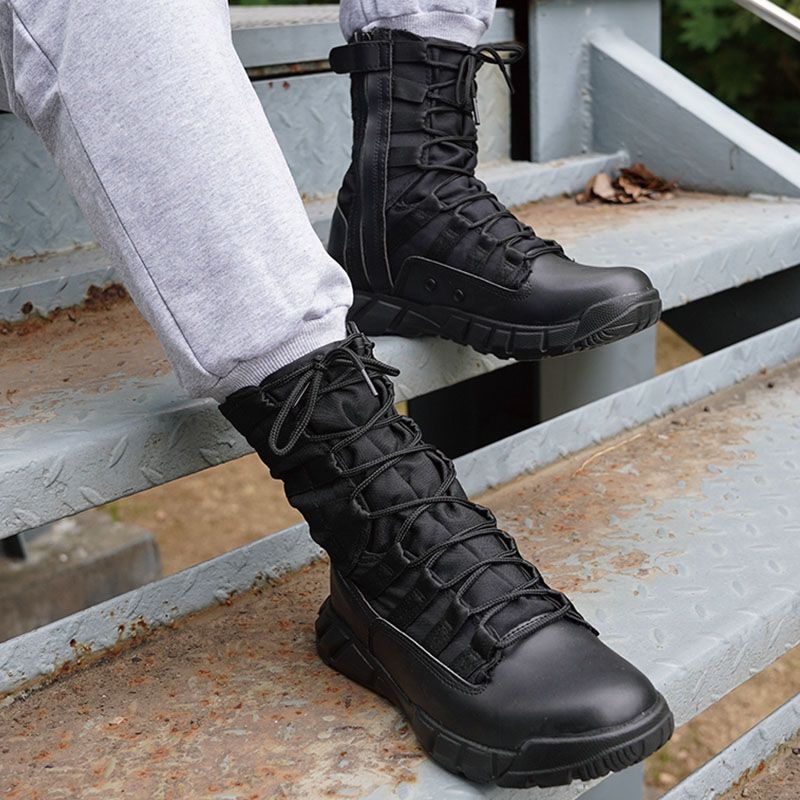 Wildking Herren High-Top Leichte Combat Boots C50