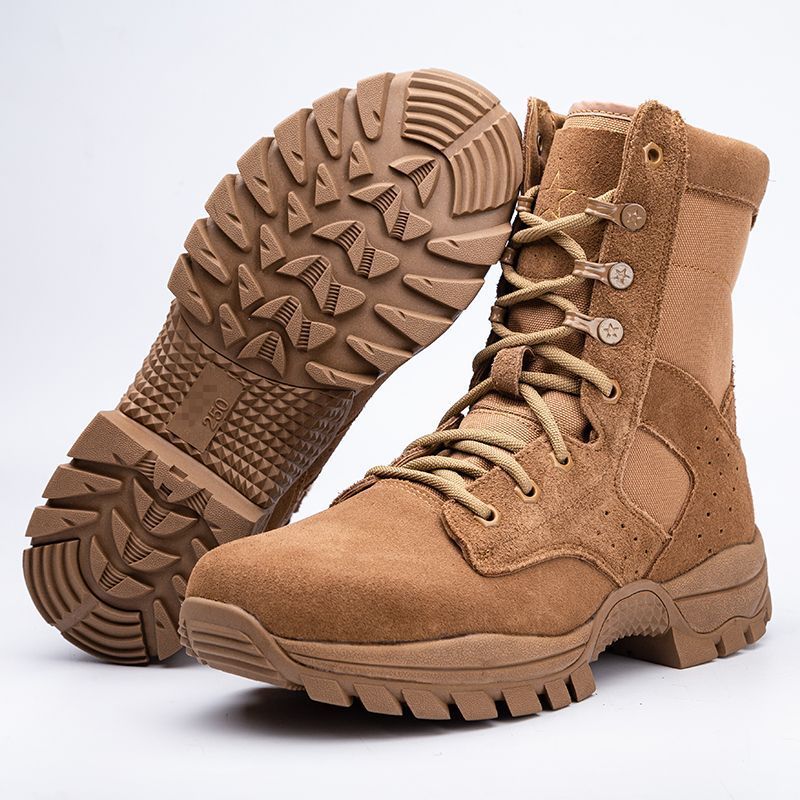 WildKing Herren B3764 – High-Top Outdoor Trekking & Combat Boots