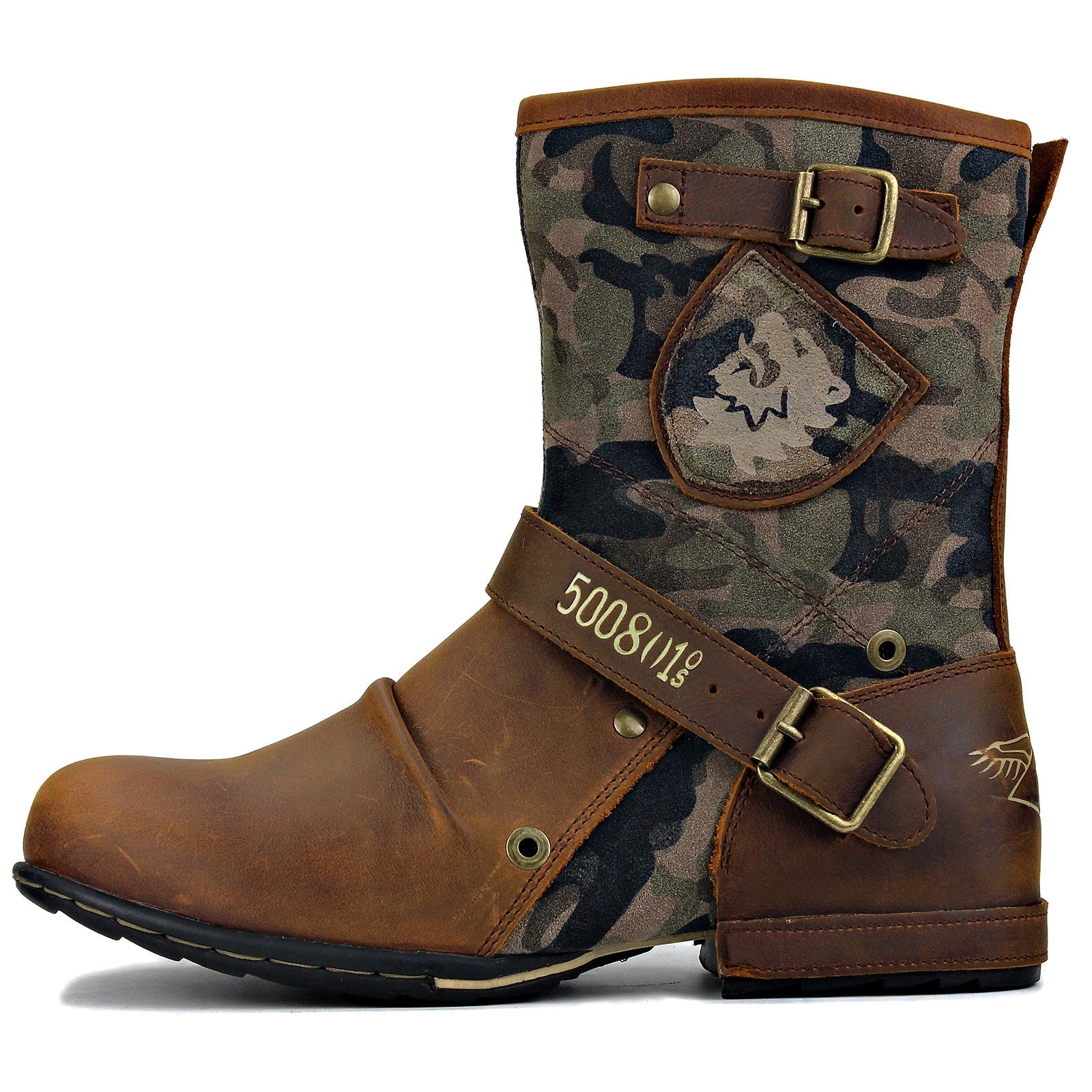 WildKing Herren Cowboy Boots 5008 – Vintage & Hochschaft