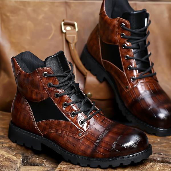 Wildking Herren Leder Business Stiefel 8807 – Eleganz trifft Komfort