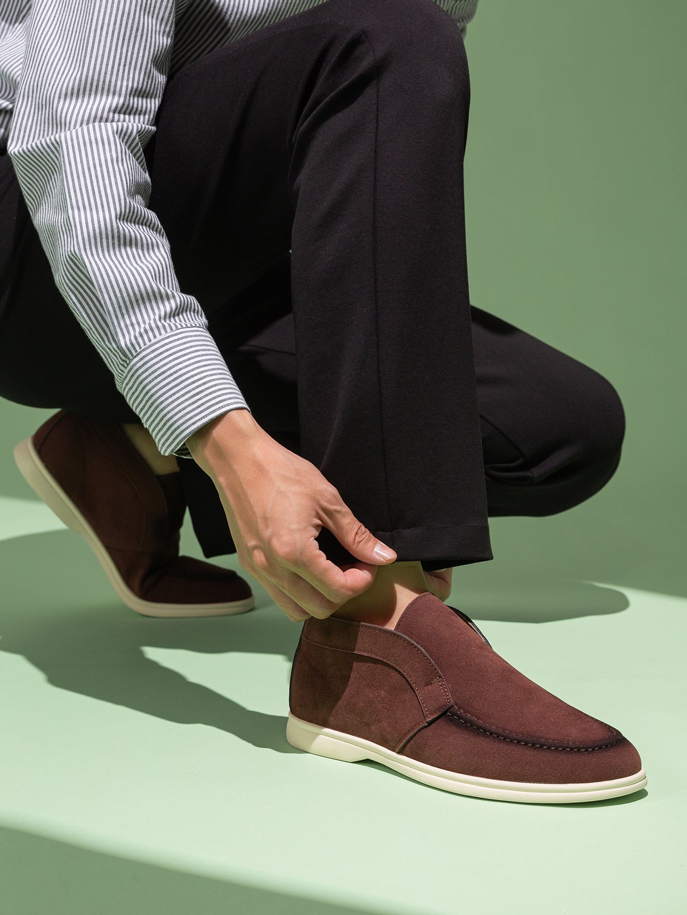 Wildking Herren Mid-Cut Rundtoe Loafers – 6607