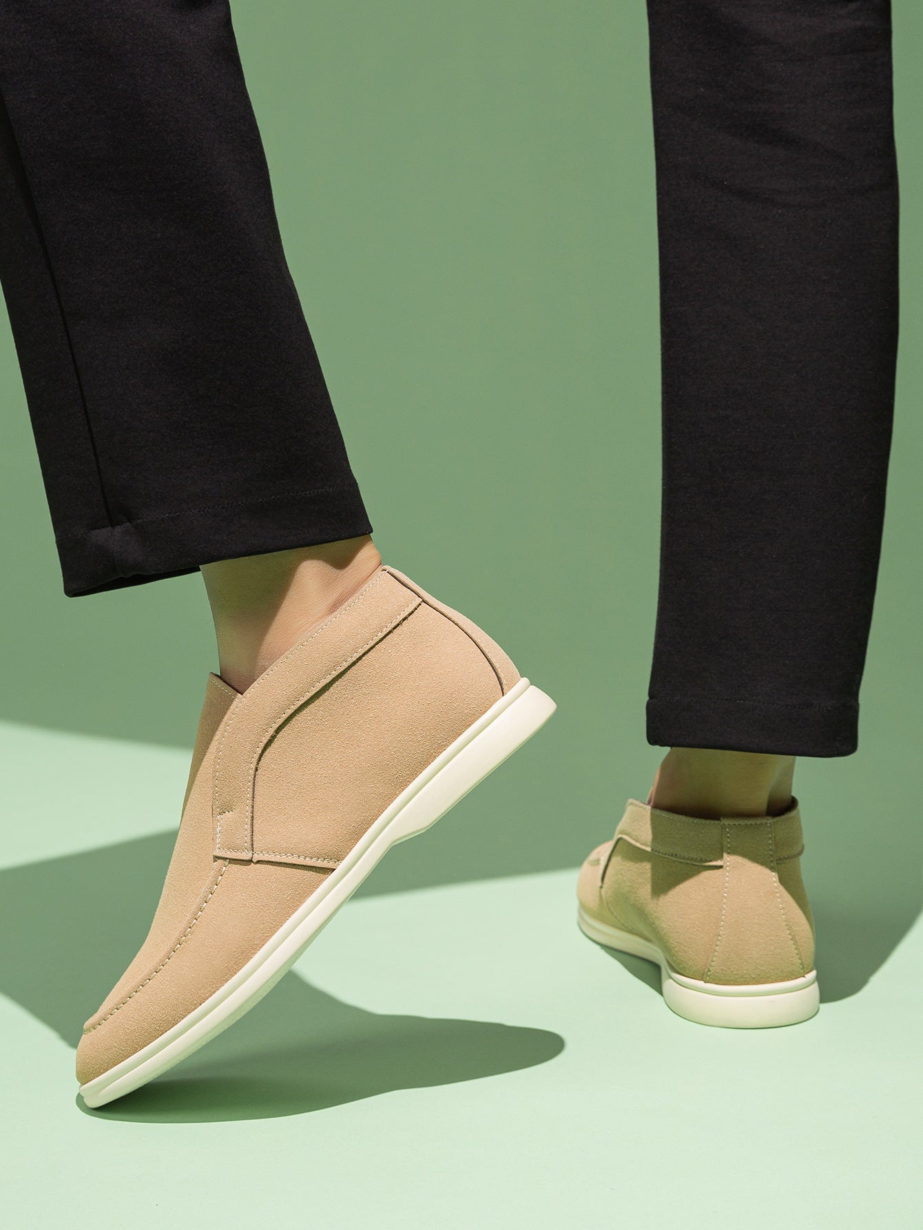 Wildking Herren Mid-Cut Rundtoe Loafers – 6607