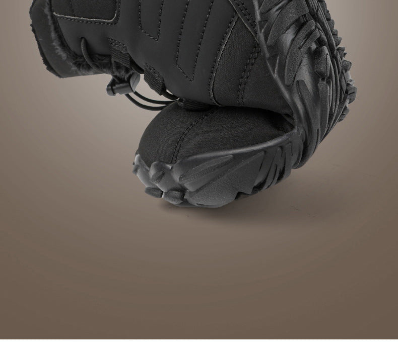 Wildking Herren Mid-Top Gefütterte Rutschfeste Barfuß-Schneestiefel A108