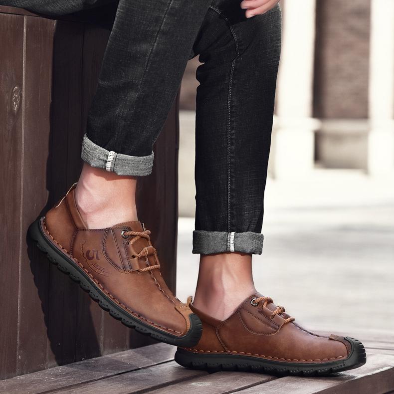 WildKing Herren Slip-On Casual Loafers mit Weicher Sohle, Rutschfest und Verschleißfest 1117