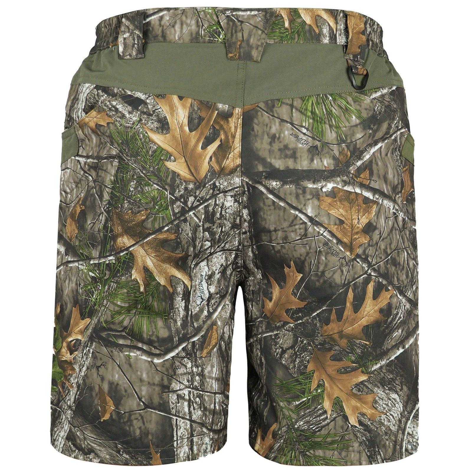 Wildking Herren Schnelltrocknende, Atmungsaktive Camouflage Jagdshorts
