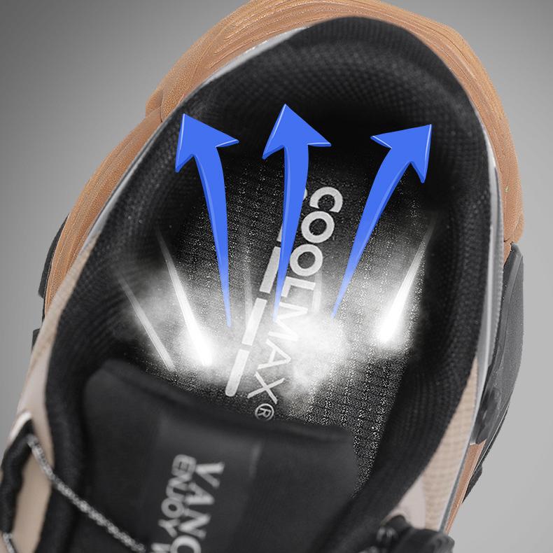 Wildking Herren Wanderschuhe mit Automatik-Schnalle A5003