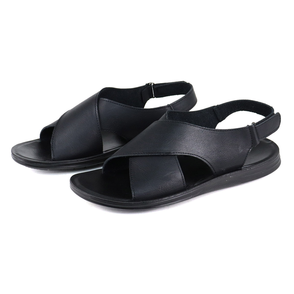 Wildking Herren Römisch inspirierte Sandalen mit weicher Sohle und atmungsaktivem Design 2407