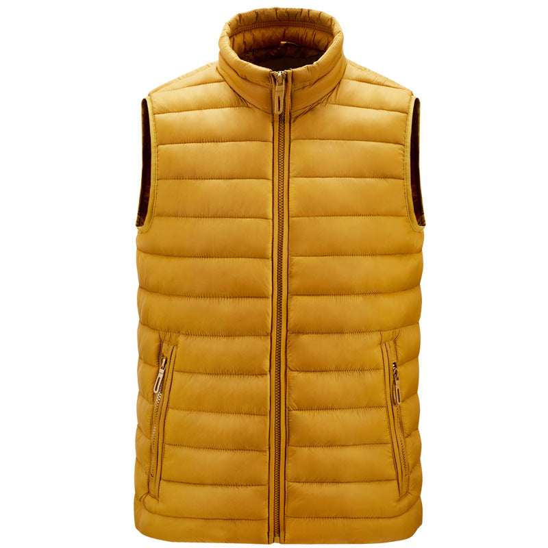Wildking Herren Slim Fit Thermoweste mit Stehkragen Q3013
