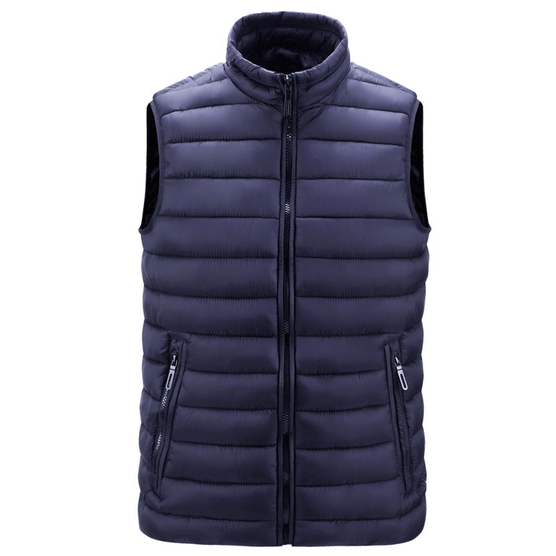 Wildking Herren Slim Fit Thermoweste mit Stehkragen Q3013