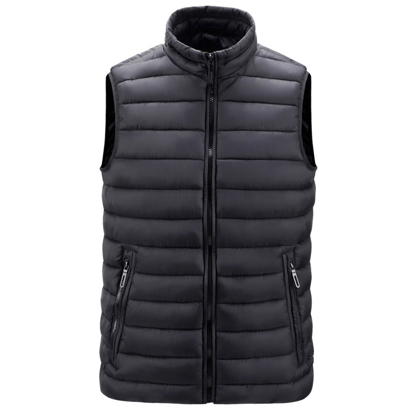 Wildking Herren Slim Fit Thermoweste mit Stehkragen Q3013