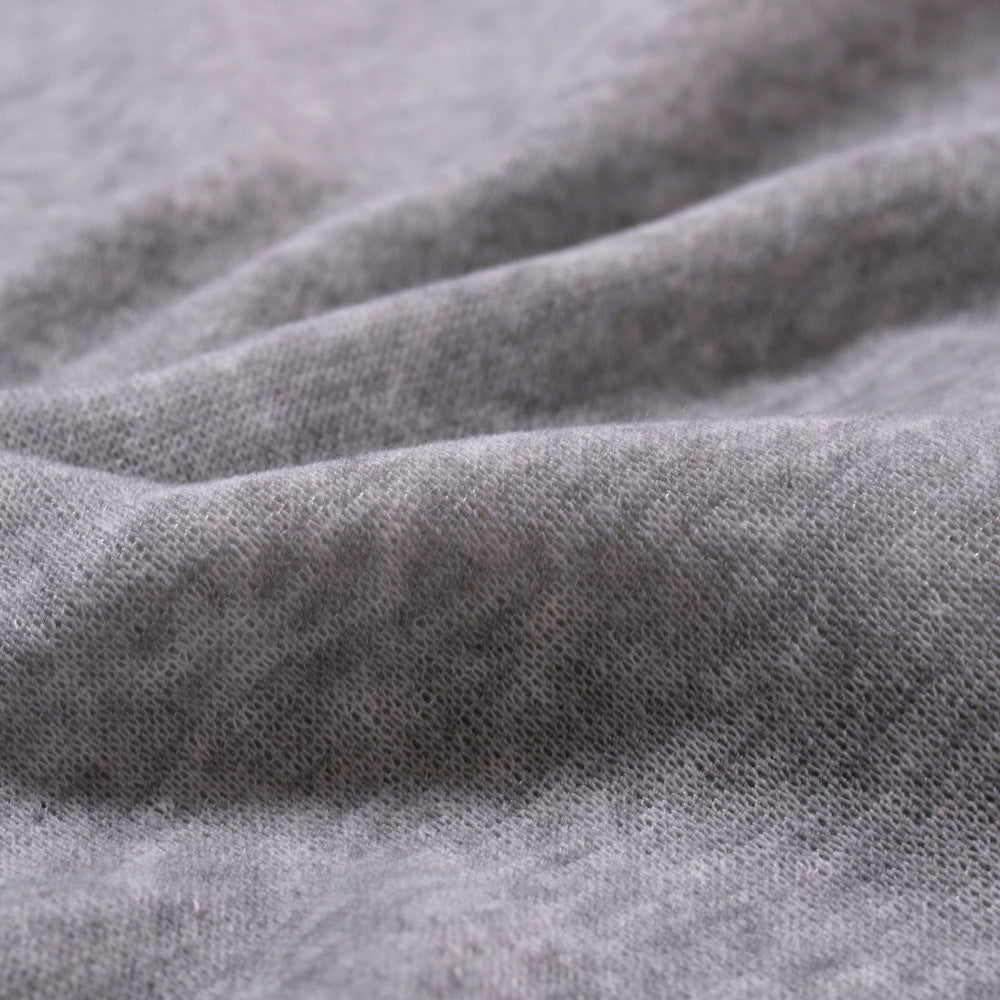 WildKing Herren Langarm-T-Shirt T25 – Solide Farbe, Rollkragen-Design, Bequem & Casual