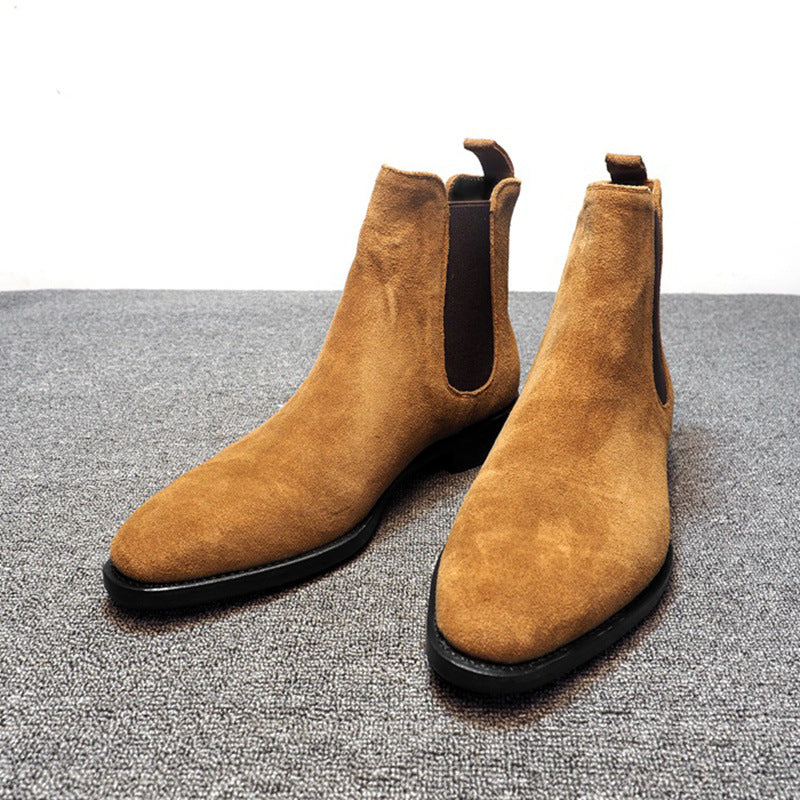 Wildking Herren Chelsea Boots aus Wildleder 4009 – Klassik trifft Komfort