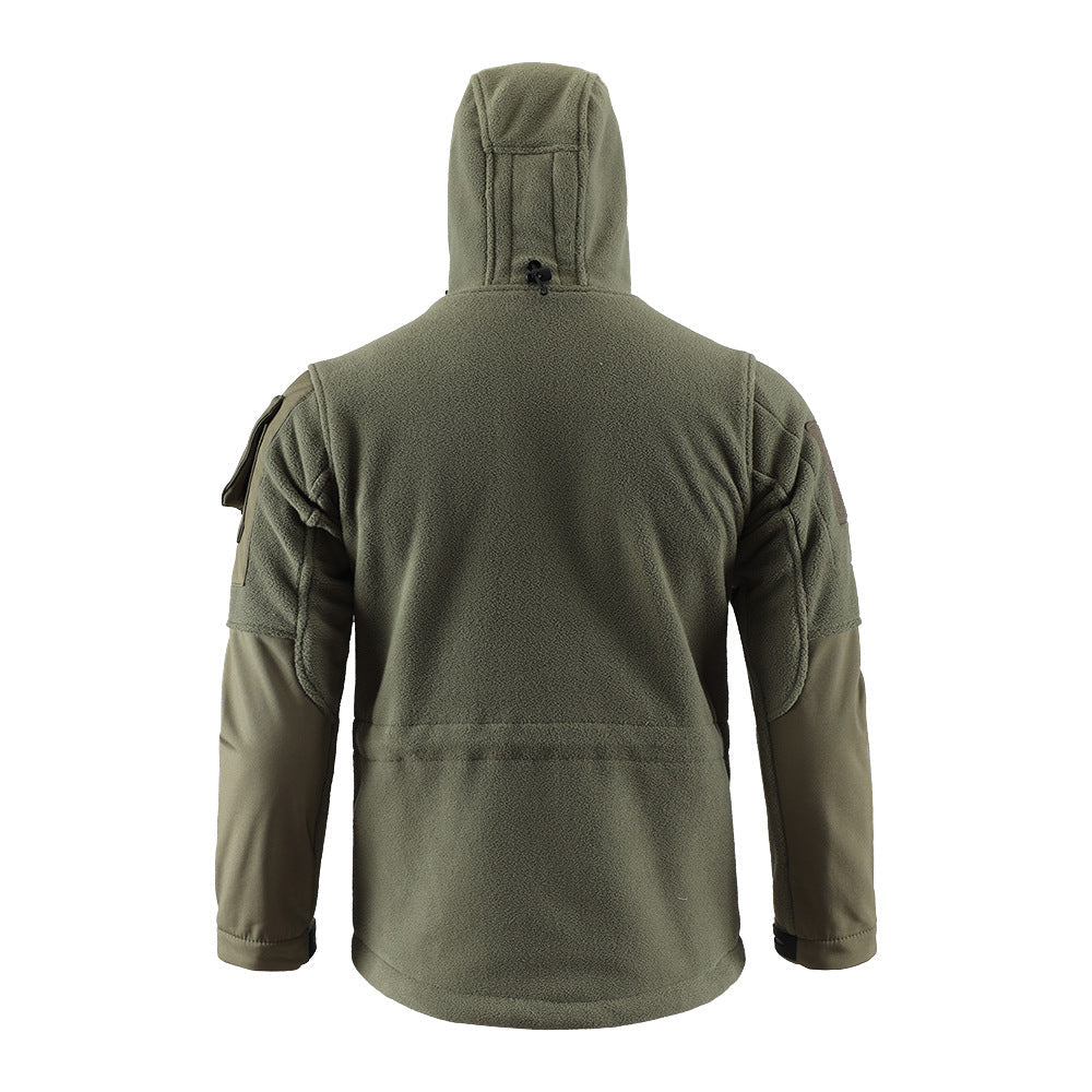WildKing Herren Thermo-Fleecejacke mit Stauraum, Warm und Atmungsaktiv Q4536