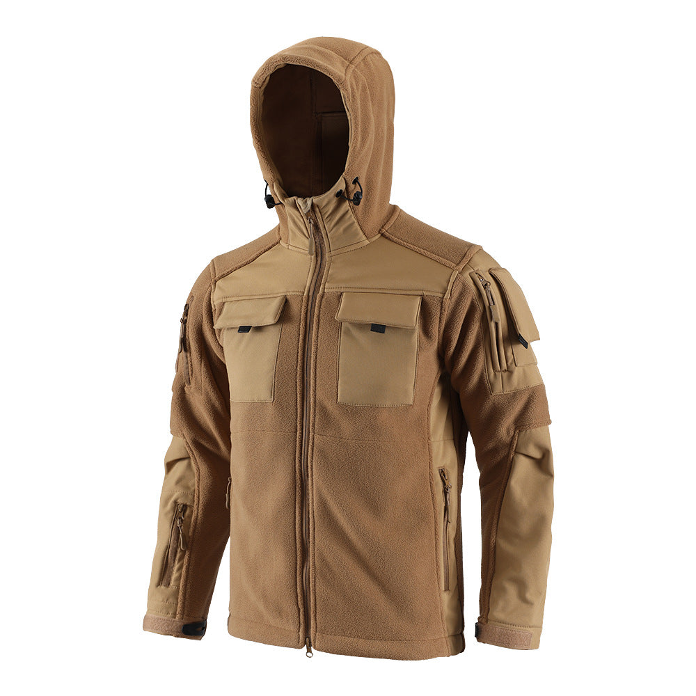 WildKing Herren Thermo-Fleecejacke mit Stauraum, Warm und Atmungsaktiv Q4536