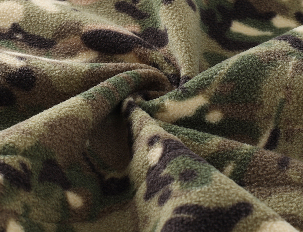 WildKing Herren Thermo-Fleecejacke mit Stauraum – Camouflage, Warm und Atmungsaktiv Q4537