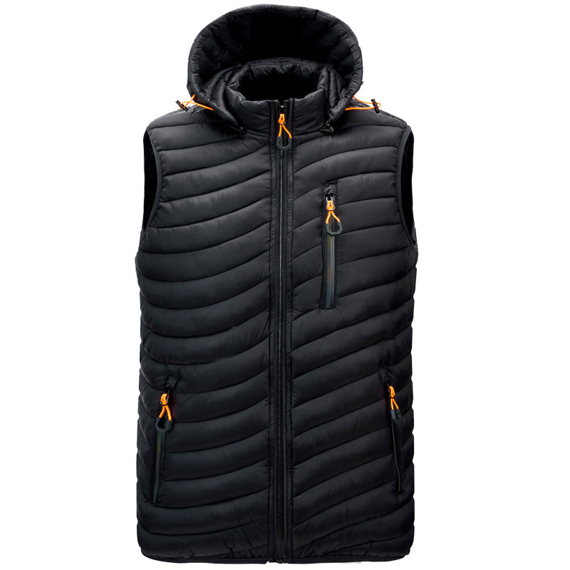 Wildking Herren Ultraleichte Thermo-Daunenweste Q3016