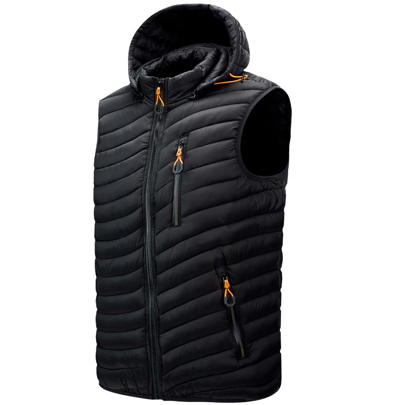 Wildking Herren Ultraleichte Thermo-Daunenweste Q3016