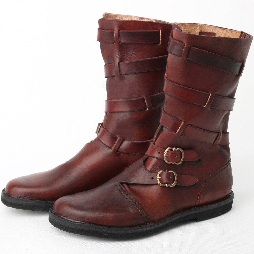 Wildking Herren Viking Medieval Renaissance Boots B1056