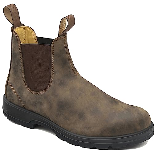Wildking Herren Wasserdichte Leder Chelsea Boots Vintage Couple Stiefel 6585