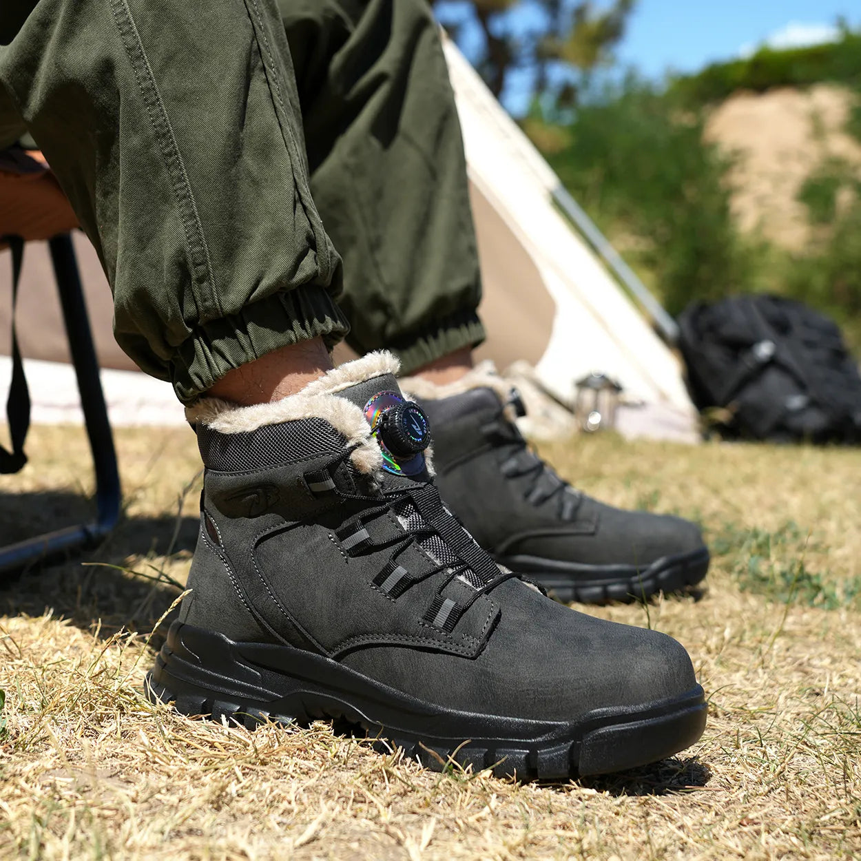 Wildking Dazzling Arbeitsschuhe R033 – Stahlkappenschuhe mit Stabilität, Unterstützung & Wärmeschutz