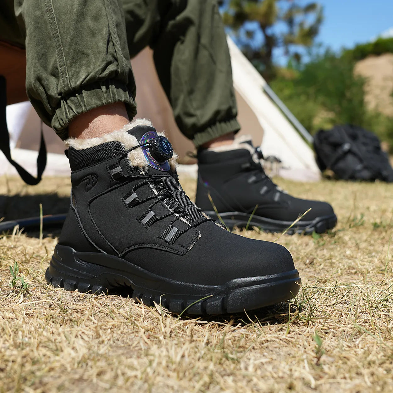 Wildking Dazzling Arbeitsschuhe R033 – Stahlkappenschuhe mit Stabilität, Unterstützung & Wärmeschutz