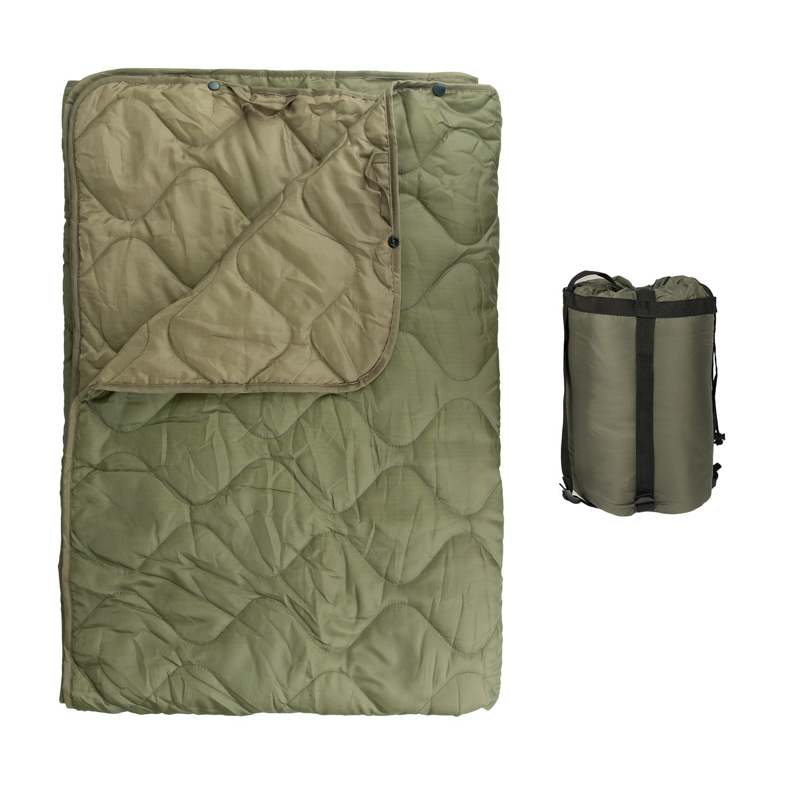 WildKing Multifunktionale Camouflage Picknick- und Campingdecke – Praktisch, Wasserabweisend & Leicht
