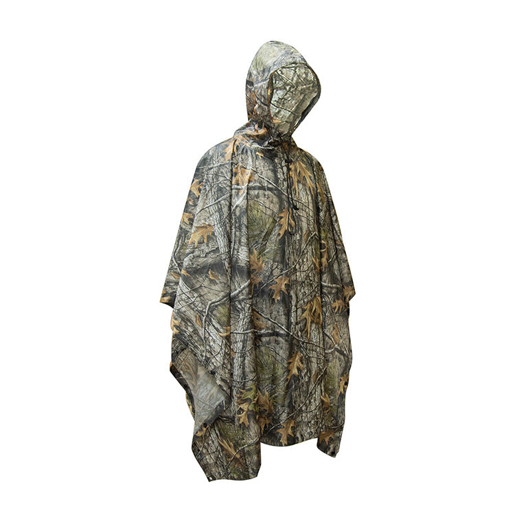 Wildking Taktischer Regenponcho – Camping & Camouflage Cape