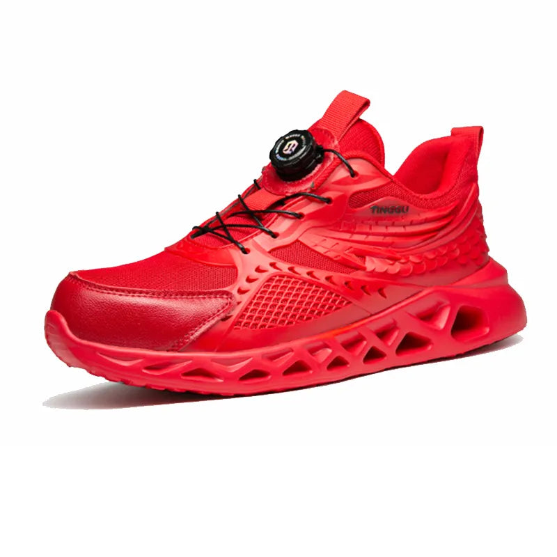 Wildking WING Steel Toe Arbeitsschuhe R034 – Stahlkappe, Elastisch & Unterstützend mit Drehverschluss