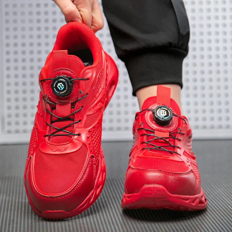 Wildking WING Steel Toe Arbeitsschuhe R034 – Stahlkappe, Elastisch & Unterstützend mit Drehverschluss