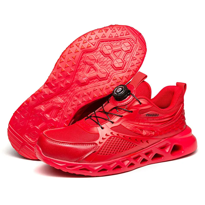 Wildking WING Steel Toe Arbeitsschuhe R034 – Stahlkappe, Elastisch & Unterstützend mit Drehverschluss