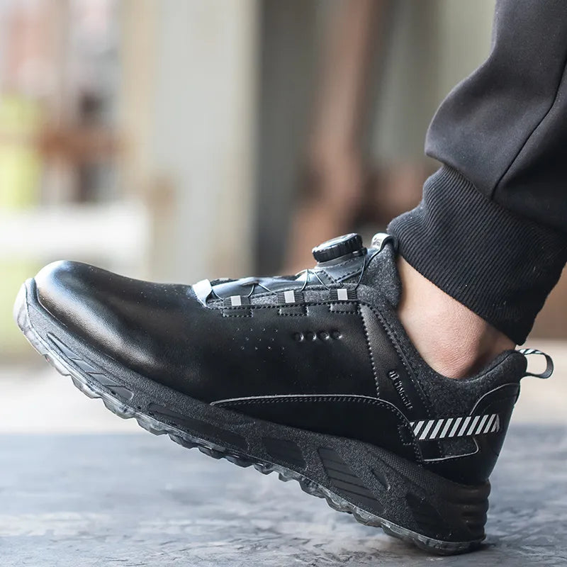 Wildking Herren Wasserdichte Sicherheits-Halbschuhe im Wanderschuh-Stil R043 – Robust, Rutschfest & Komfortabel