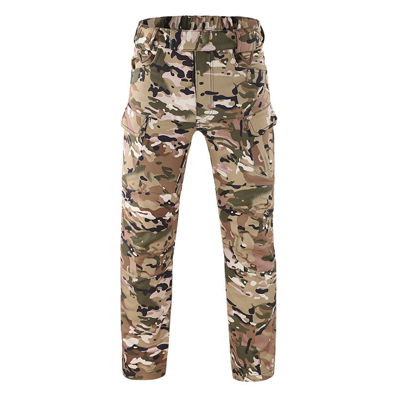 WildKing IX7 Herren Ski- & Reithose – Camouflage, Vier-Wege-Stretch & Fleece für Outdoor und Wintersport