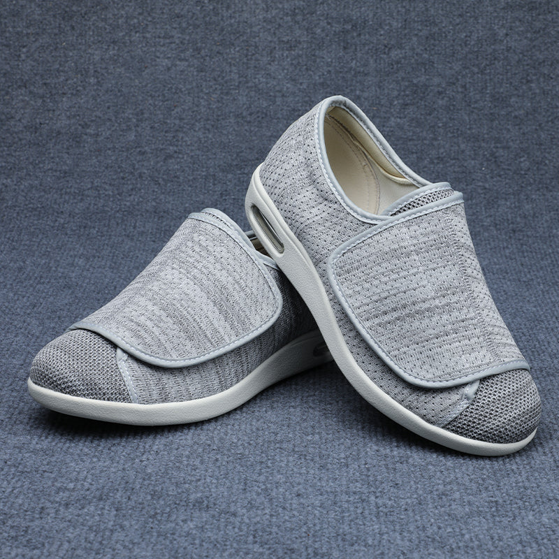 Wildking Herren D019 Verstellbare Komfortschuhe mit Luftpolster – Bequeme Alltagsschuhe für Herren