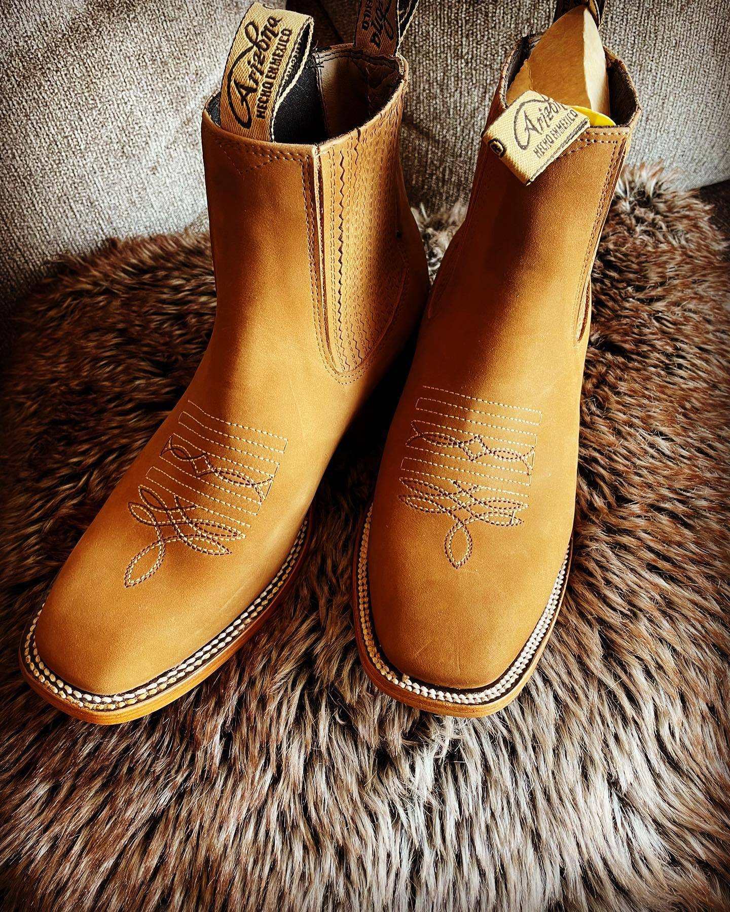 Wildking Herren Bestickte Schaft Chelsea Martin Boots B3090